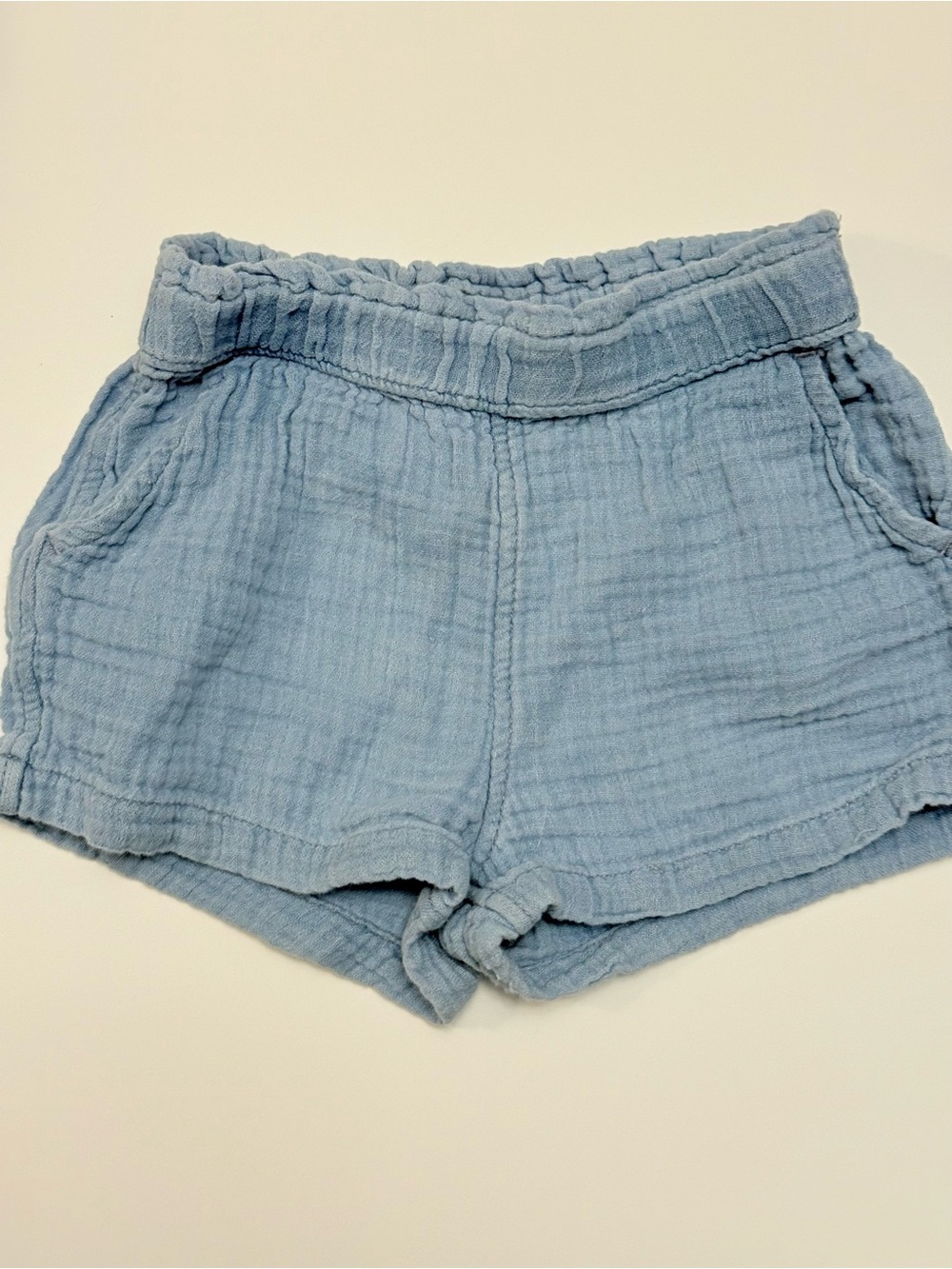 GAP Light Blue Gauze Kids Shorts